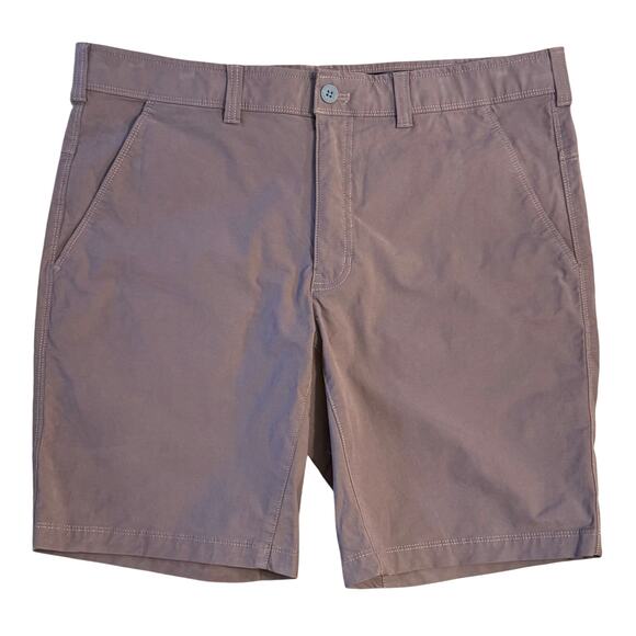 Eddie Bauer Other - Eddie Bauer Shorts Flex Waist Zip Pocket Outdoor Hiking Golf 10” Mauve Men’s 38